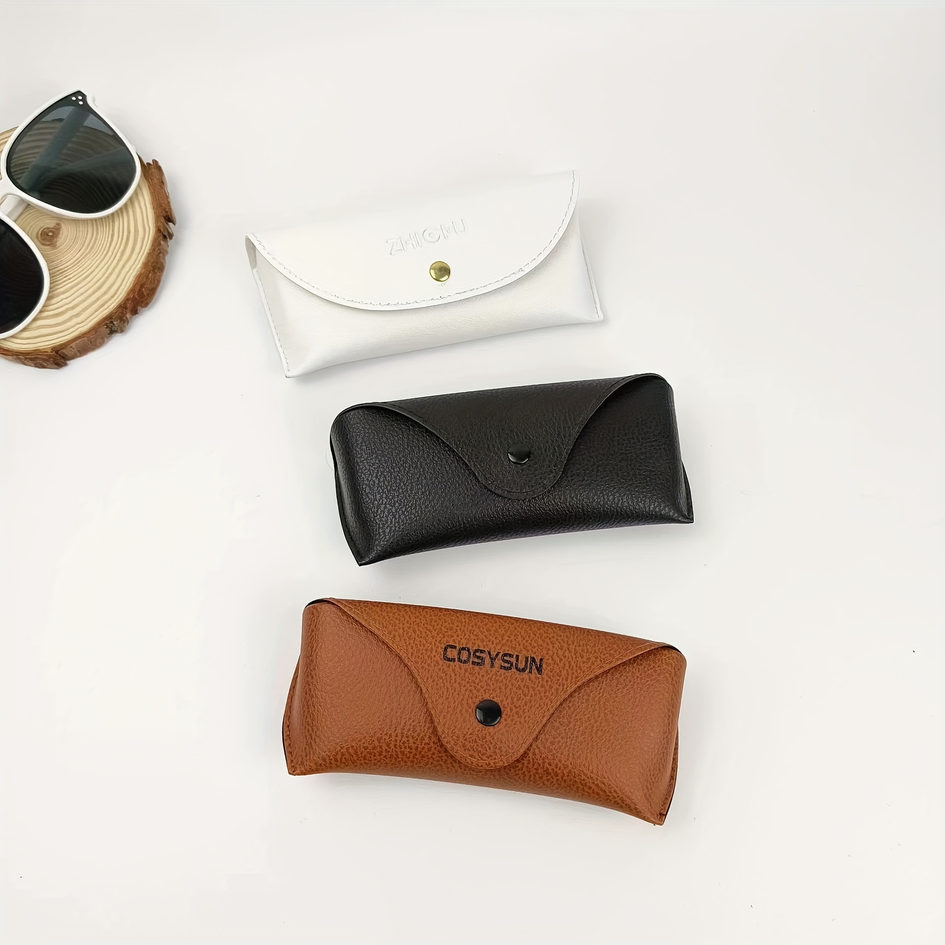 Leather Eyewear Protector, Leather Sunglasses Case