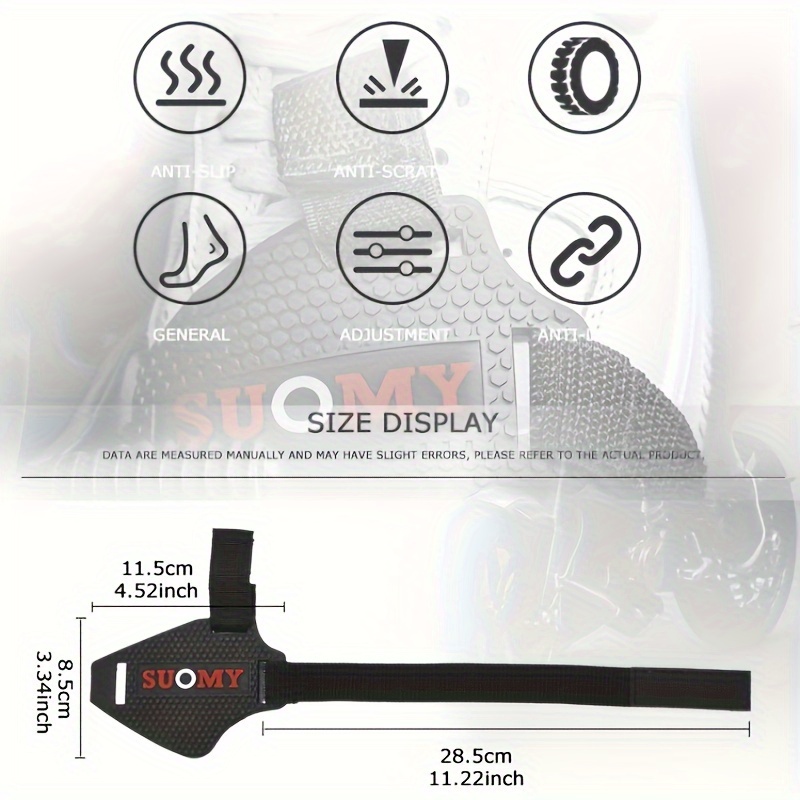 Copertura Del Pad Del Cambio Della Moto, Copertura Protettiva In Gomma Per  La Protezione Dei Piloti Di Motociclette Per La Protezione Della Scarpa