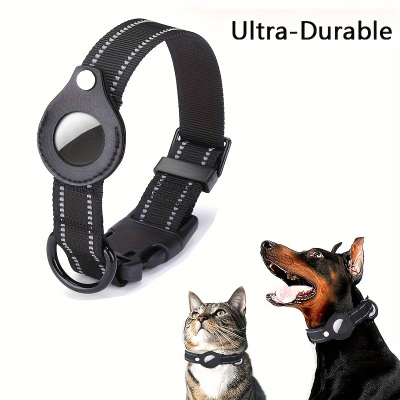 Collar Ajustable Para Perros Con Estuche Para AirTag Collar - Temu