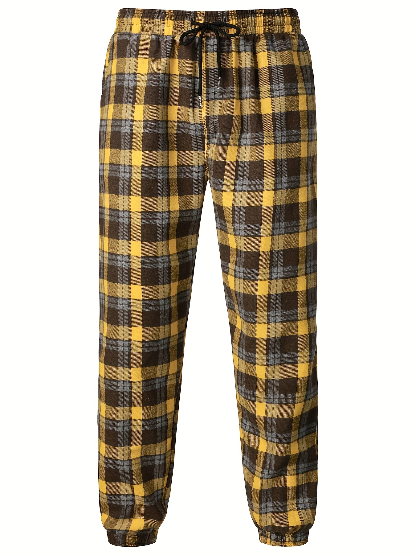 Plaid Pajamas Pants - Temu