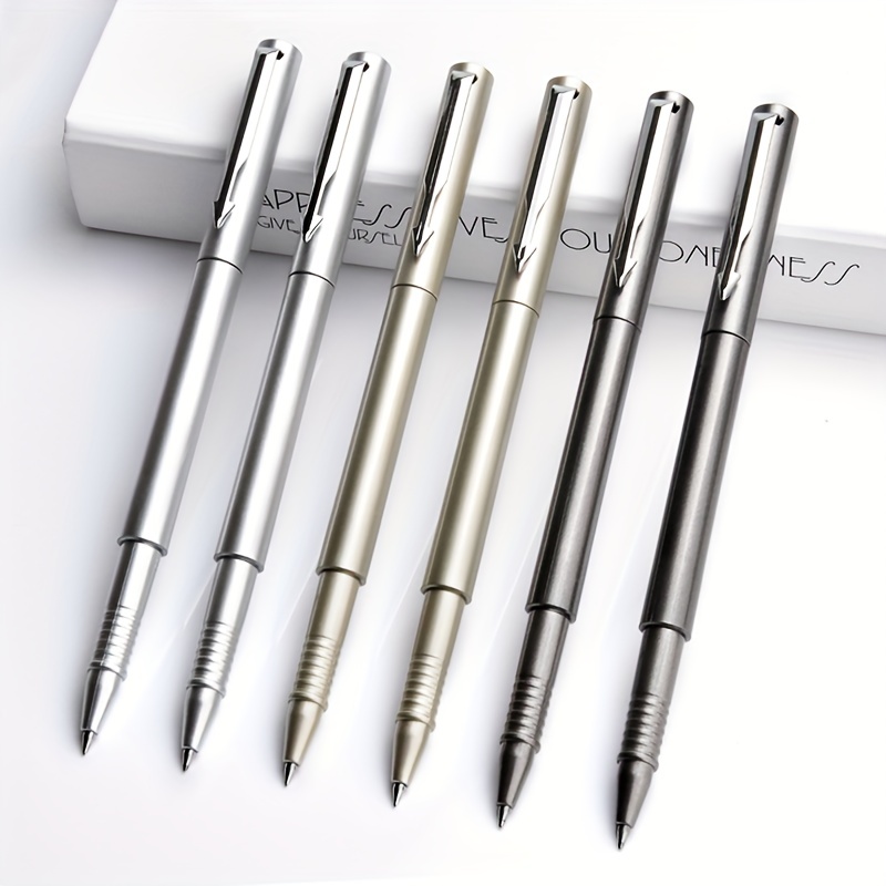 Luxury Metal Pen 0.7mm Custom Logo Advertising Gift Signature