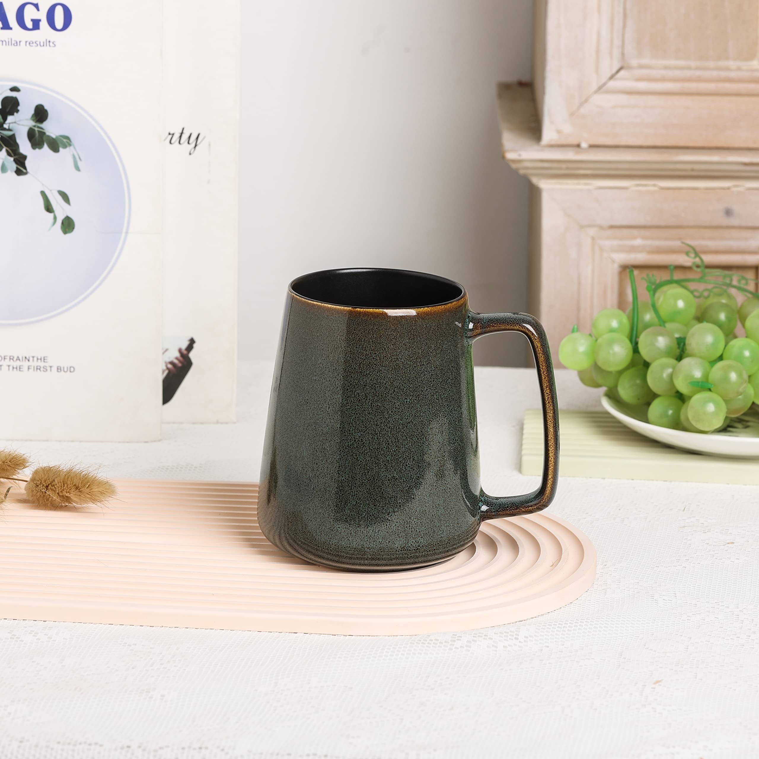 Landscape Dishwasher Safe Microwavable Ceramic Coffee Mug, 1