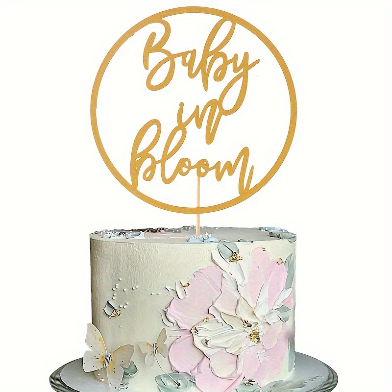 Baby Shower Party Cake Decoration Gender Reveal Cake - Temu