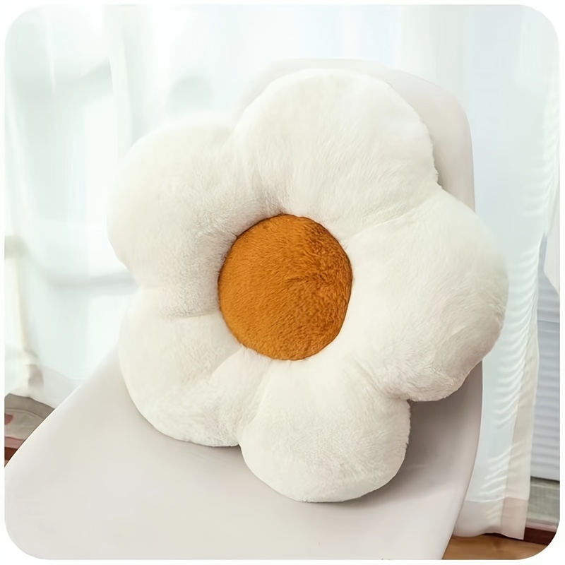 Flower Pillow Flower Shaped Throw Pillow Butt Cushion - Temu