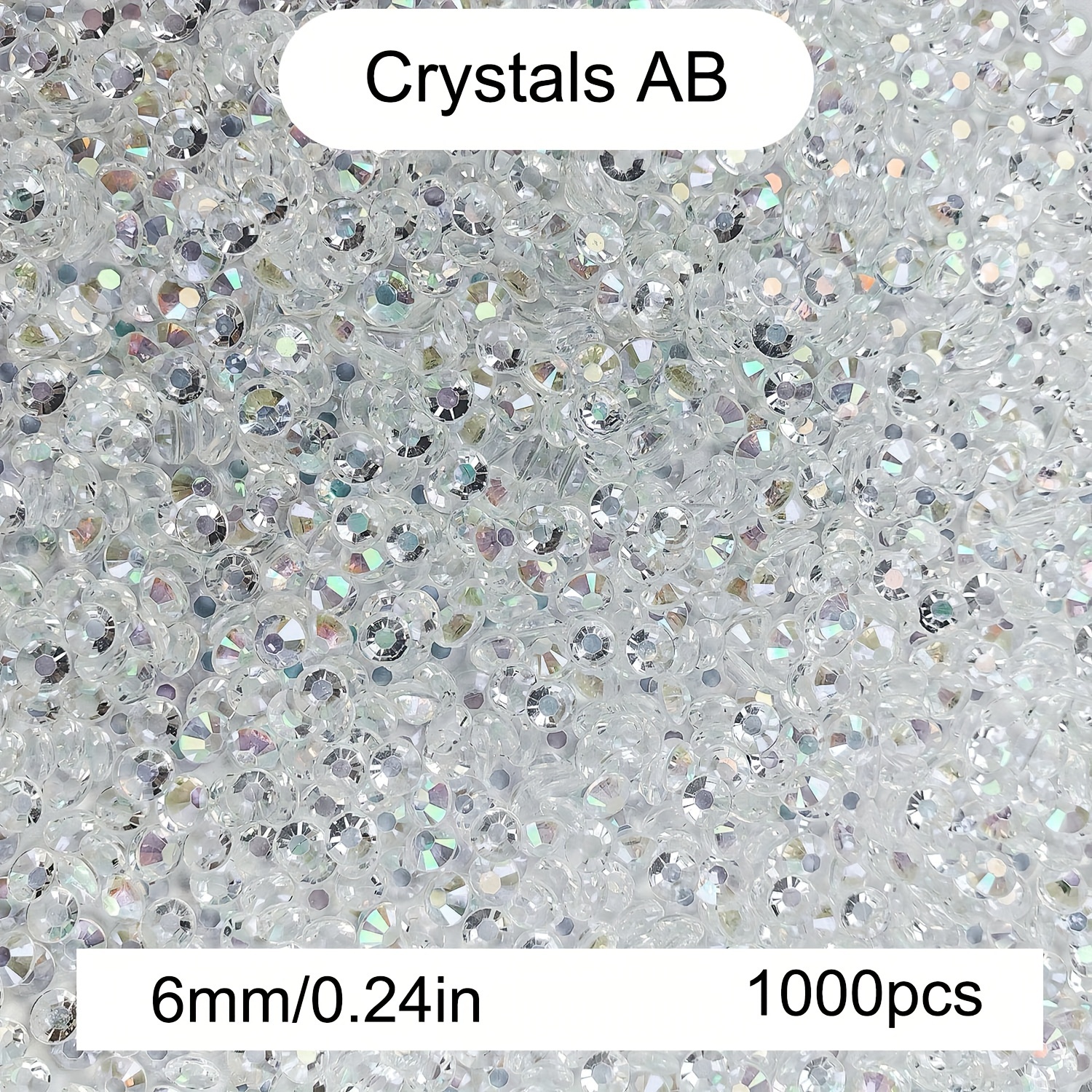 1000pcs 5mm Round Flatback Crystals Rhinestone Glitter for Crafts Nails Face Art 1000pcs/set in Red