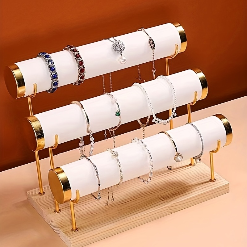 T bar Bracelet Holder Single layer Jewelry - Temu