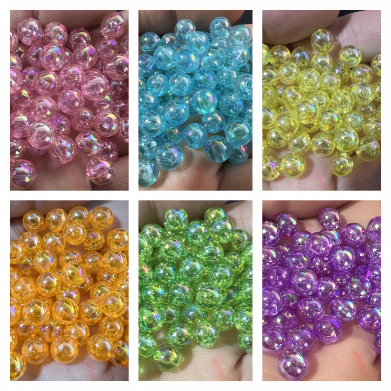 6/8/10mm Luminous Acrylic Round Beads Glow In The Dark Fishing