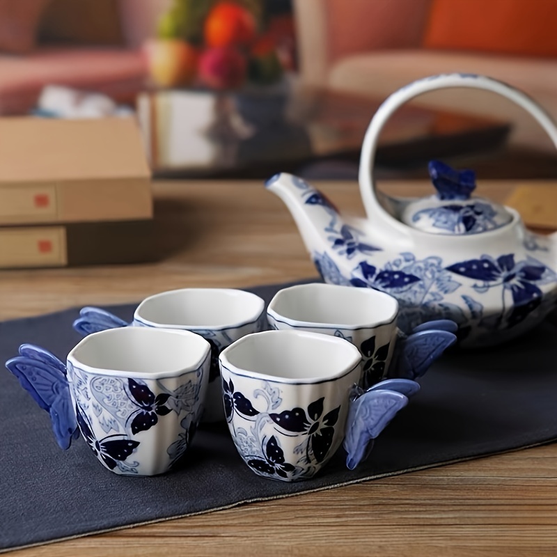 Blue & White Tea or Coffee Pots