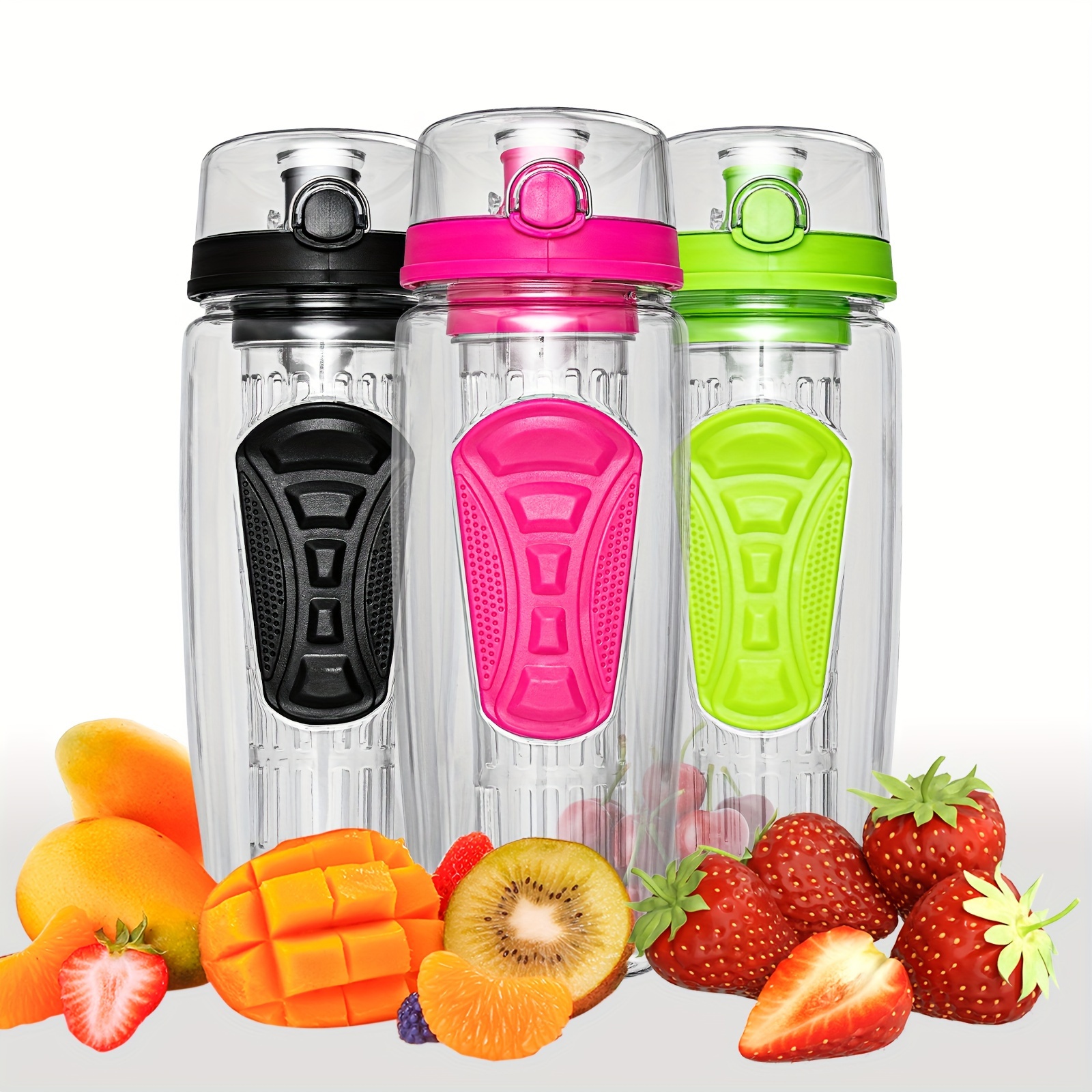 Cartoon Sports Water Bottle, Bpa-free Plastic Water Cups, Portable Water  Bottles, For Camping, Hiking, Fitness, Outdoor Summer Drinkware, Travel  Accessories, Birthday Gifts, Back To School Supplies - Temu