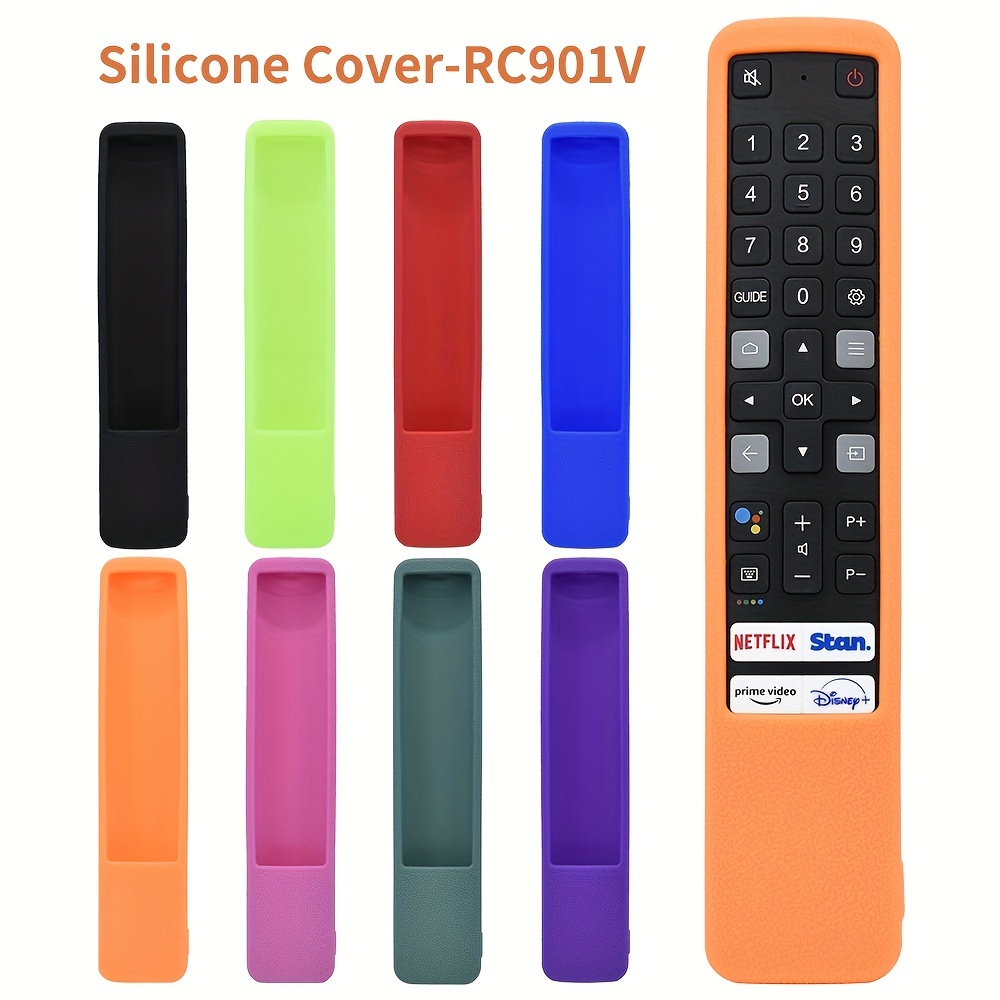 1 Set Glow In The Dark Universal Silicone Remote Control Cover
