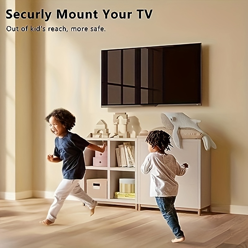 Soporte de pared para TV de perfil bajo fijo para televisores LED, LCD y  plasma de 13 a 43 pulgadas, pantalla plana, soporte universal para monitor  de