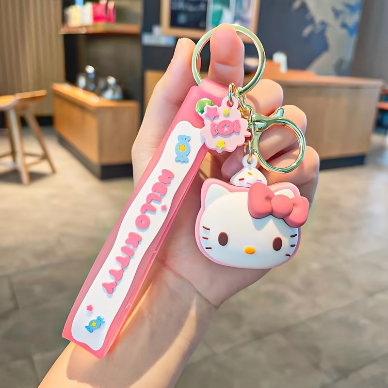 Anime Doll Bracelet Keychain Kawaii Hello Kitty My - Temu