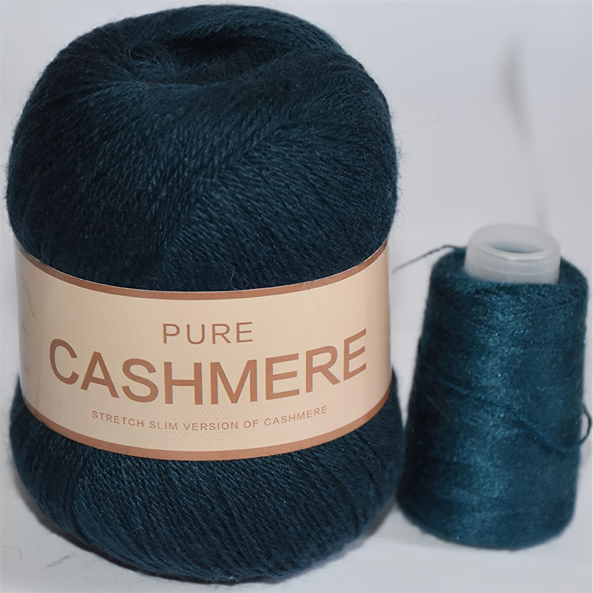 1pc Pure Mongolian Cashmere Yarn Crochet Hand Knitted Cashmere Wool Yarn  Scarves Hats Sweater Thread Yarns 98 Cashmere 1 76oz 0 7oz, Shop On Temu  And start Saving