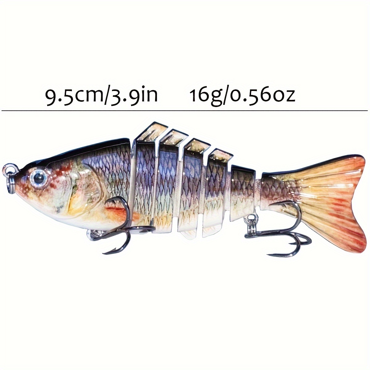 Lfemro 5Pcs Fishing Lures for Bass Topwater Trout Lures Multi