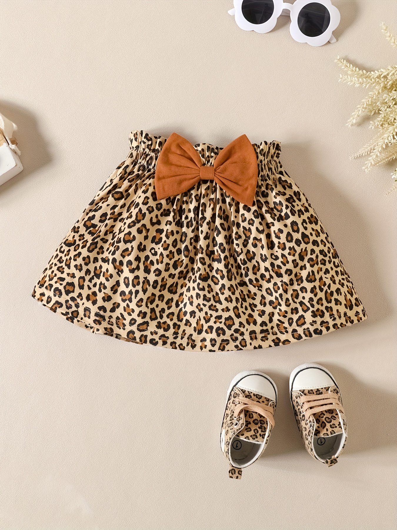 Leopard skirt for baby sale