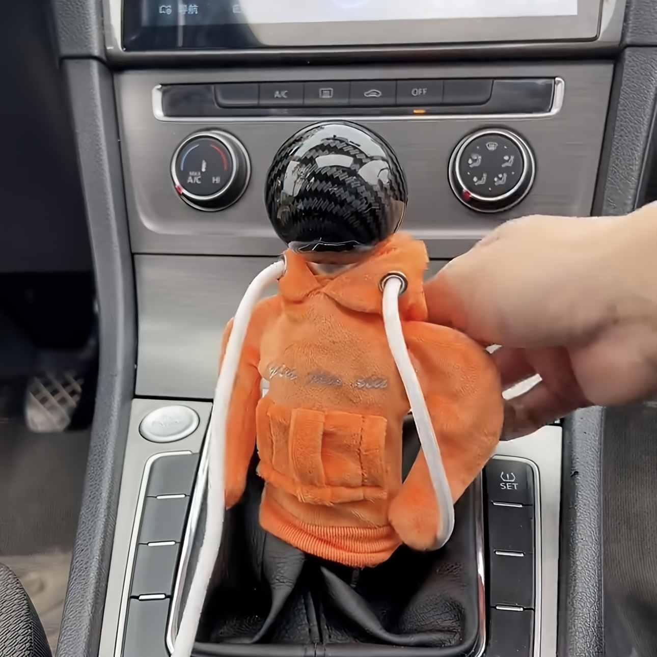 Gear Shift Hoodie Cover Car Interior Decor Funny Sweater Cover