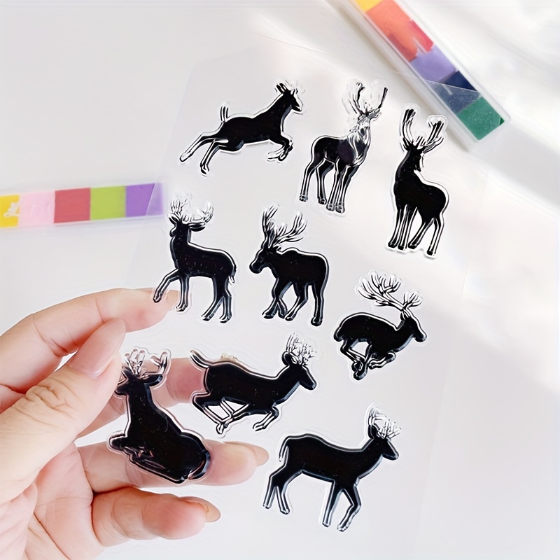 Deer metal best sale stamp