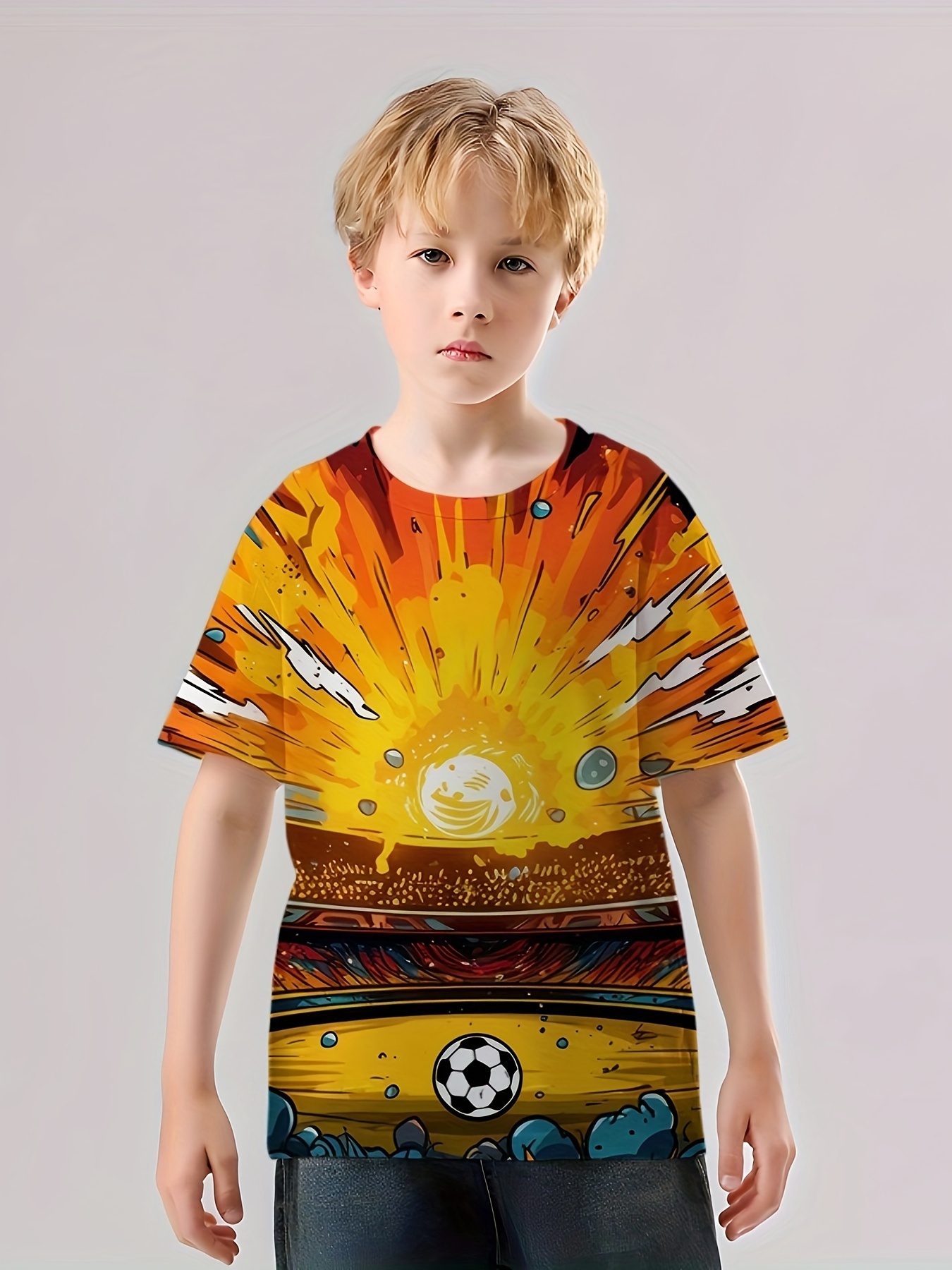 Camiseta De Futbol Para Ninos - Temu