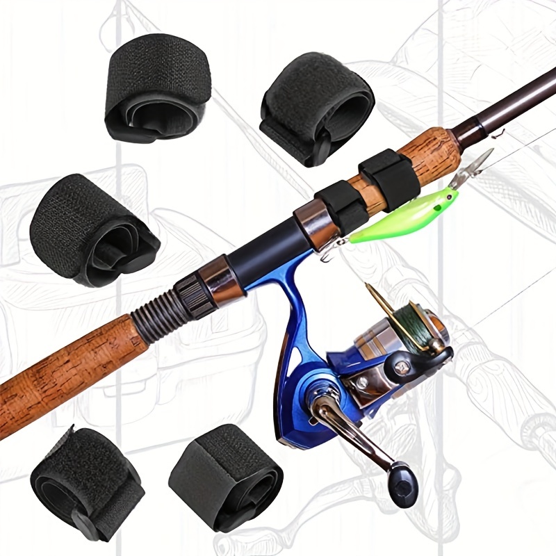 Adjustable Fishing Rod Straps Keep Rods Secure Organized! - Temu