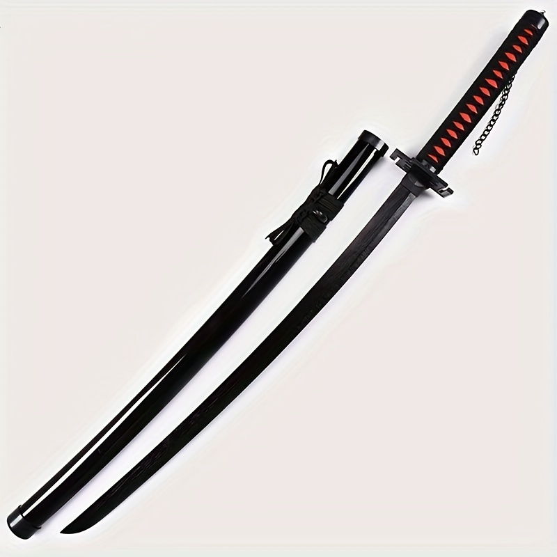 Espada Anime Katana Madera Hecha Mano Juguete Juego Cos Gran - Temu