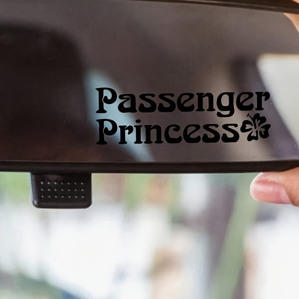 12CM Passenger Princess Vinyl Decal Sticker, Princess Decal, Princess  Sticker, Passenger Car Decal