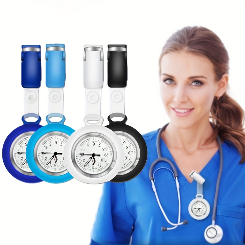 womens nursing watch watch with second hand clip medical brooch watch for nurse and doctor ideal choice for gifts 1