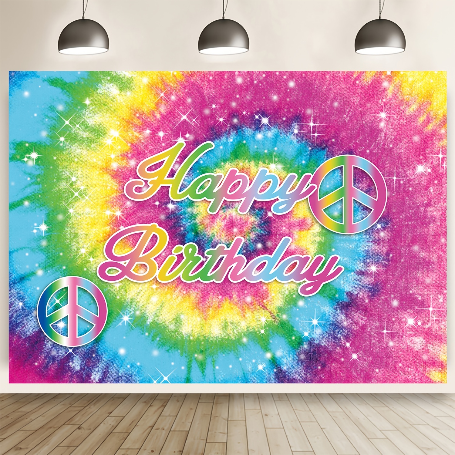 Happy Birthday Rainbow Banner