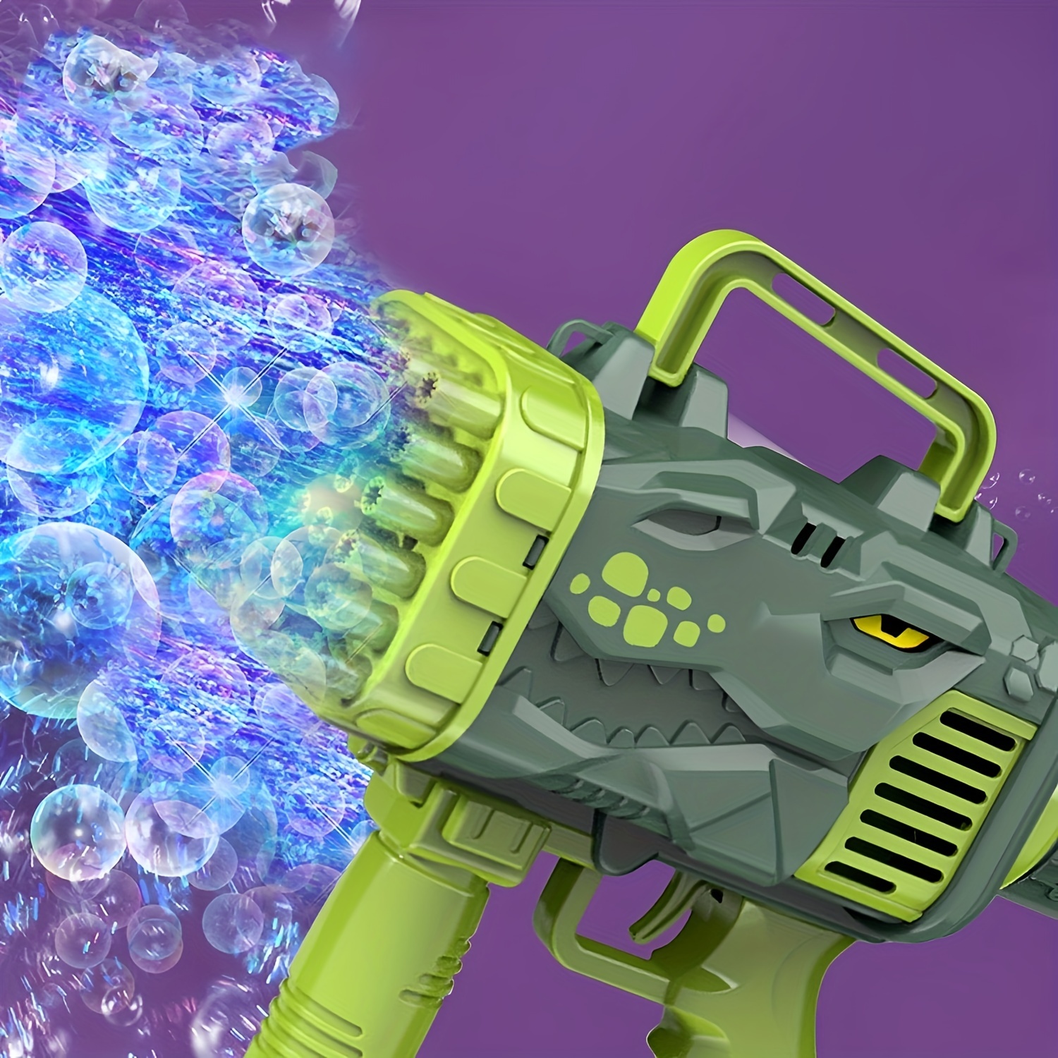 32-hole Bubble Gun Electric Automatic Soap Rocket Bubble Machine