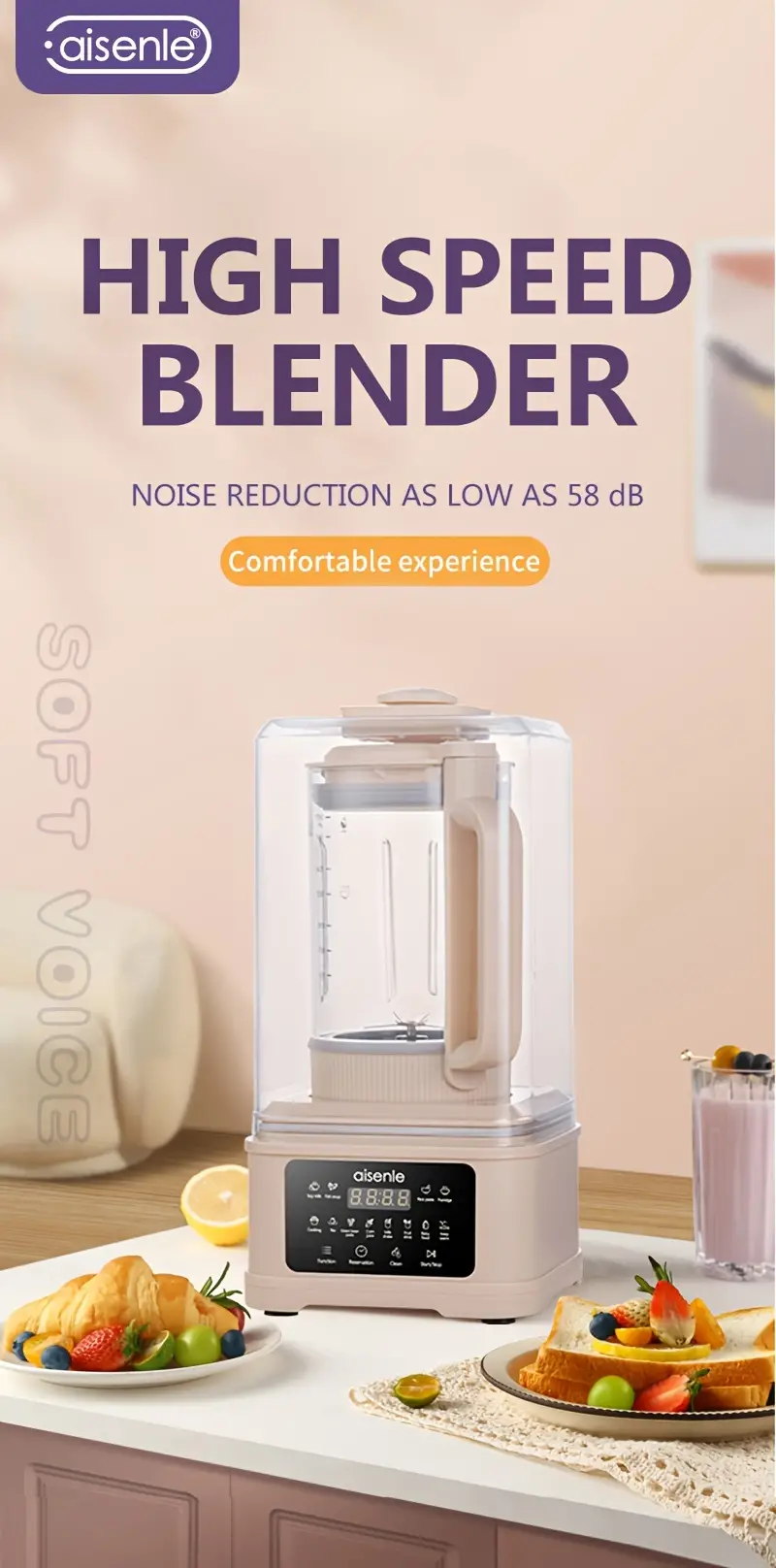 Silent Blender Machine Household Multifunctional Filter free - Temu Japan