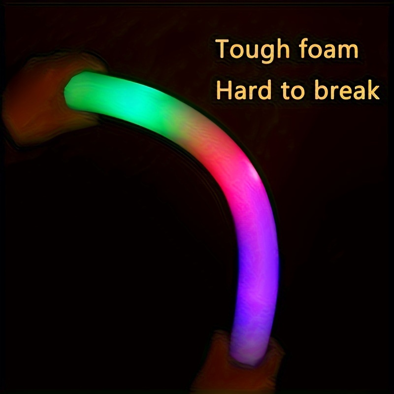led Foam party sticks, flashing led foam, light stick, light up baton