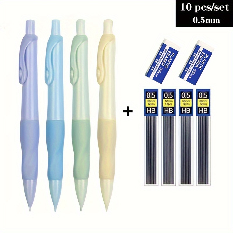 3pcs Stitch Disney 0.5mm Mechanical Pencil set Ship with tracking#