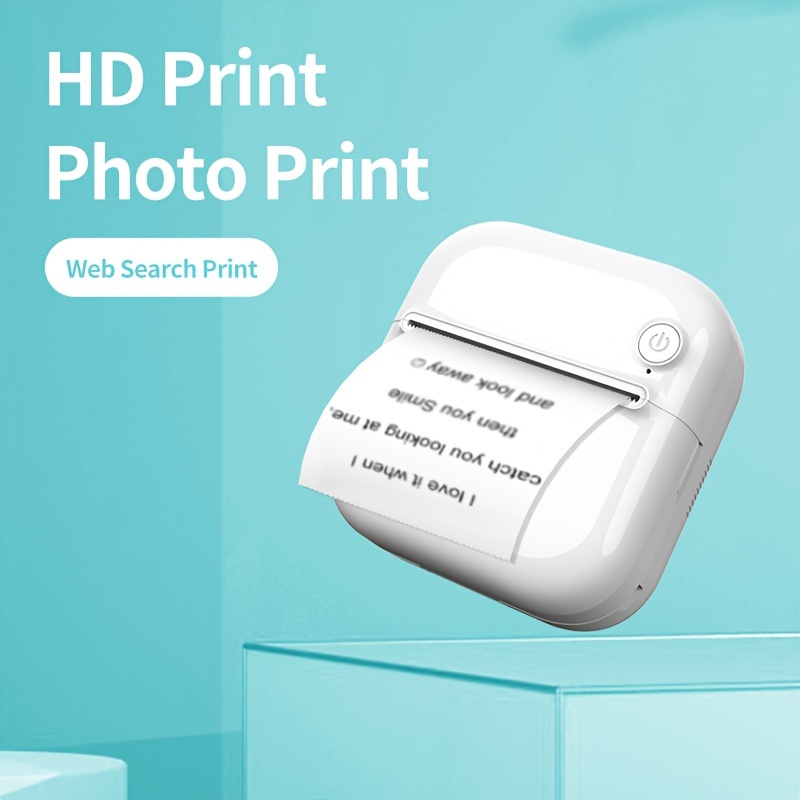 Portable Mini Pocket Printer Inkless Thermal Printer for Android
