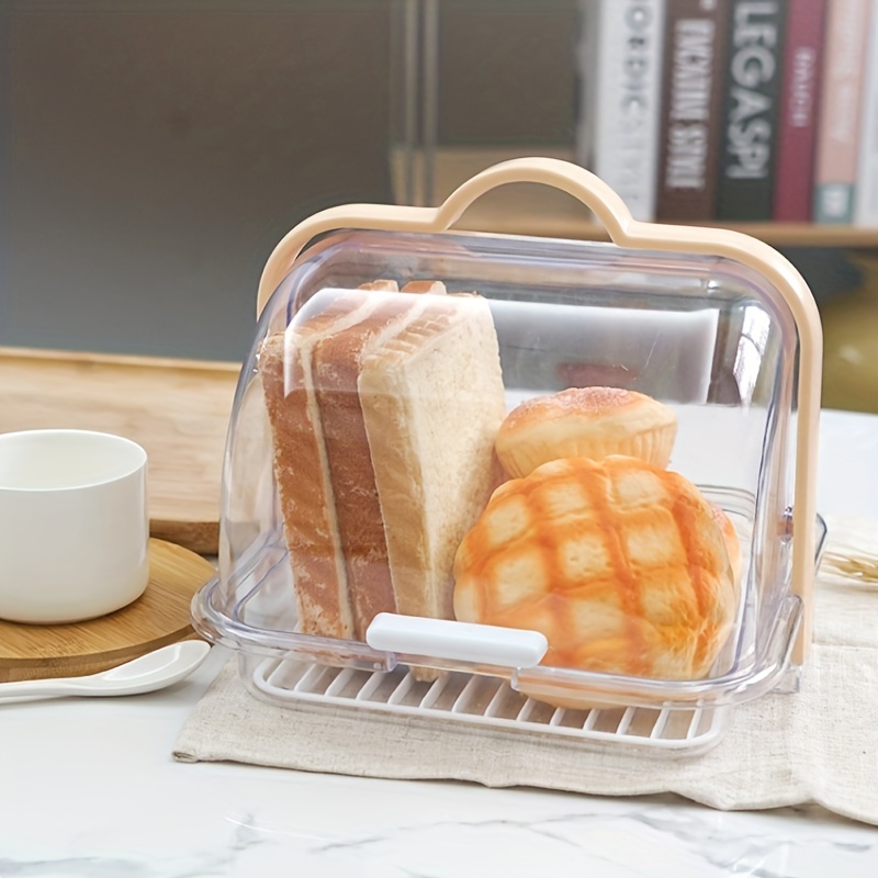 Plastic Bread Storage Container - Kitchen Bread Keeper