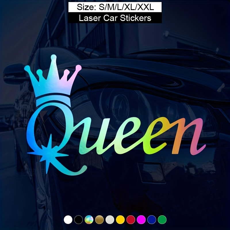 Sparkle Like A Queen Car Window/bumper/laptop Stickers Vinyl - Temu