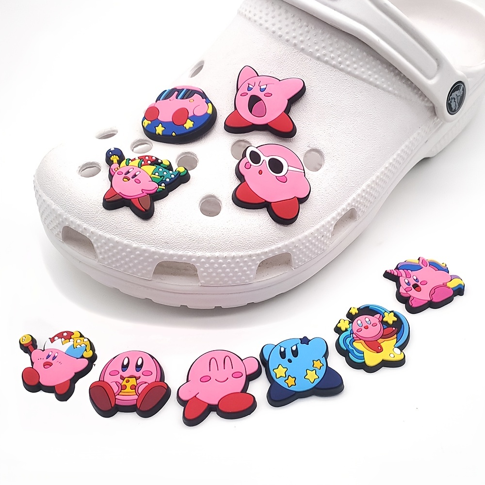 10pcs Anime Cute Shoe Charms for Croc Sandals