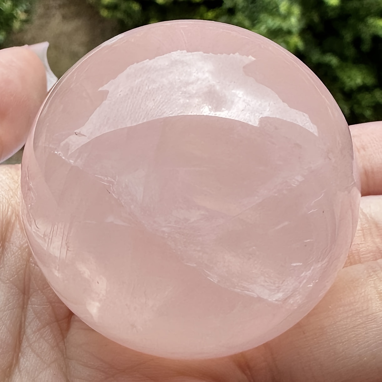 Rose Quartz Sphere with Tripod