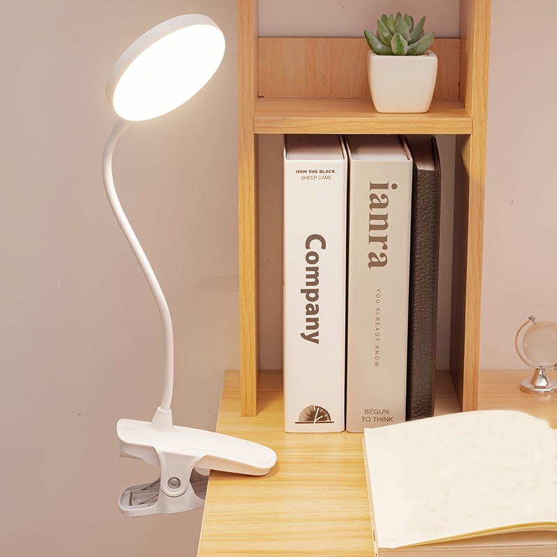 Led Clip-on Lampe de lecture Dimmable Eye Protection Table Lamp Dz