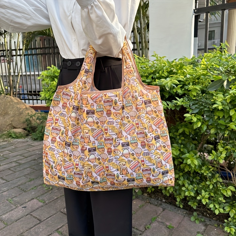 Shoulder Market Bag in Cheetah Print