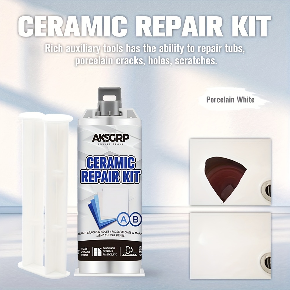 cloudmall shop Ceramic Repair Agent A&B Set Strong Adhesive Glue