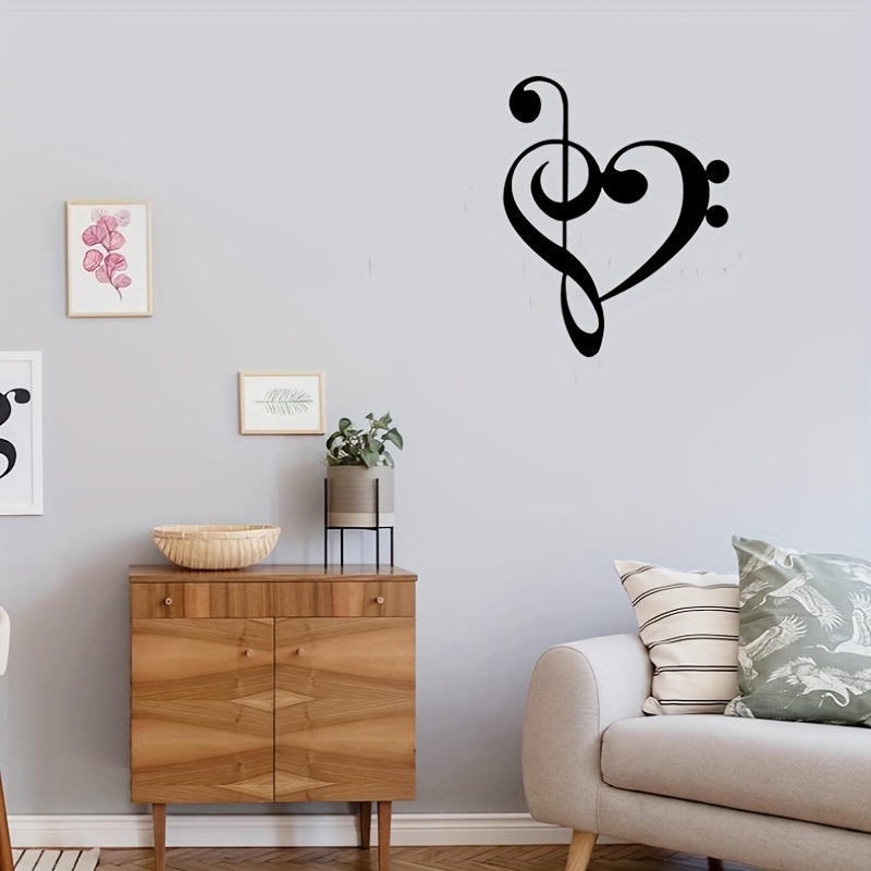 Wood Music Note Cut Out Shape for Wall Decor in Bedroom Classroom Home  Decor Music Teacher Supplies Decorations for Students Crafting Shape 