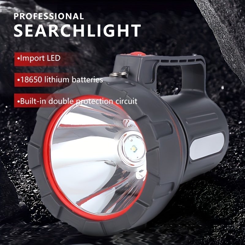 Linterna USB Reflector Para Acampar Pescar Cazar Lampara Recargable LED