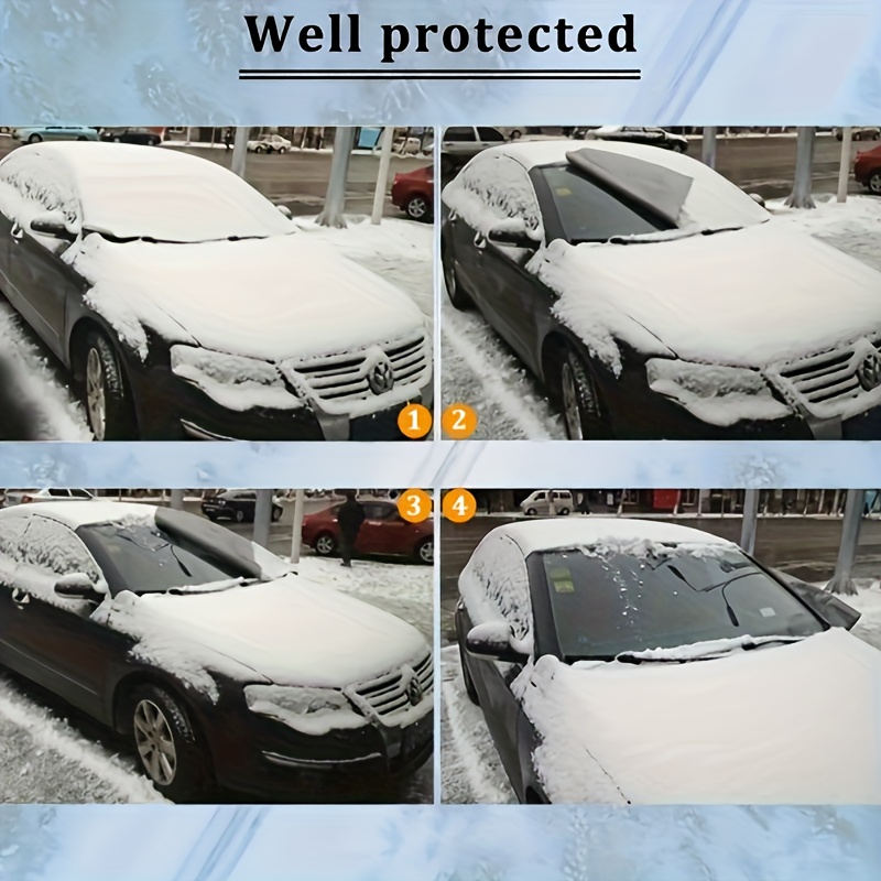 1pc Auto Windschutzscheibe Schnee Abdeckung Sonnenschutz - Temu