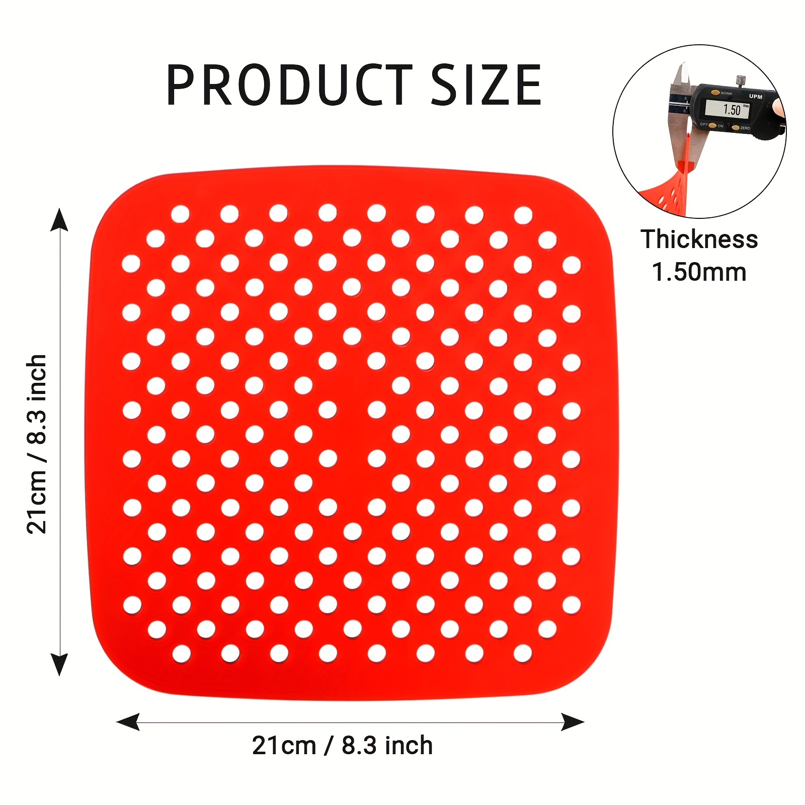 Silicone Placemat, Heat Resistant Air Fryer Pad, Felt Kitchen Counter, Thick  Kitchen Counter Mat, Non-slip Desk Pad For Air Fryer Microwave Toaster,  Kitchen Supplies - Temu