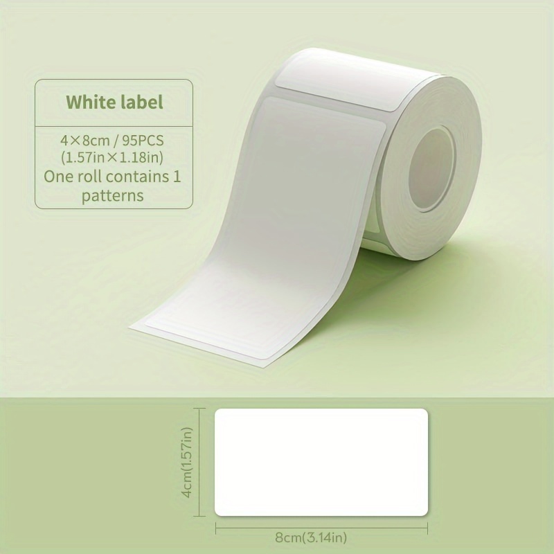 Self-Adhesive Insert Labels (100x67mm/3.93x2.63in)