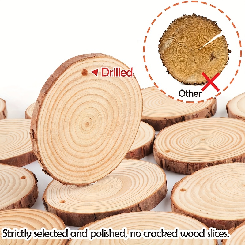 Natural Wood 2.8 Wood Kit Predrilled With Hole - Temu