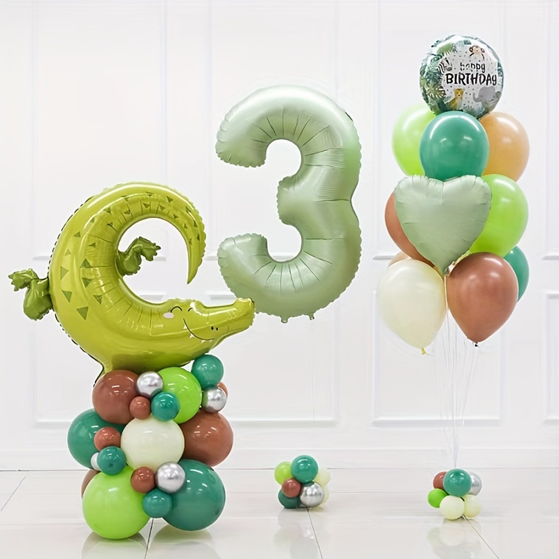Bouquet de Ballons avec Ballon Géant Personnalisé et Chiffres 16