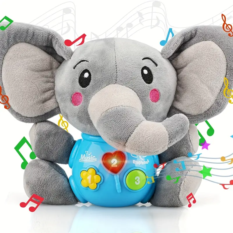Juguetes Bebés Juguetes Musicales Bebés Elefante Juguetes - Temu Chile