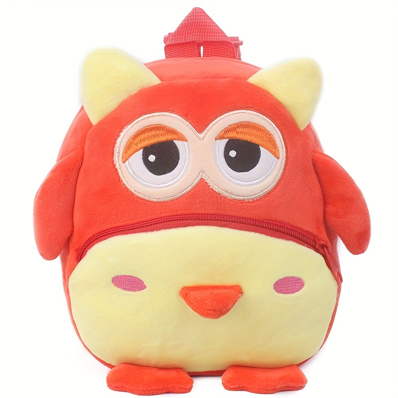 Kids Plush Toy Backpack School Bag