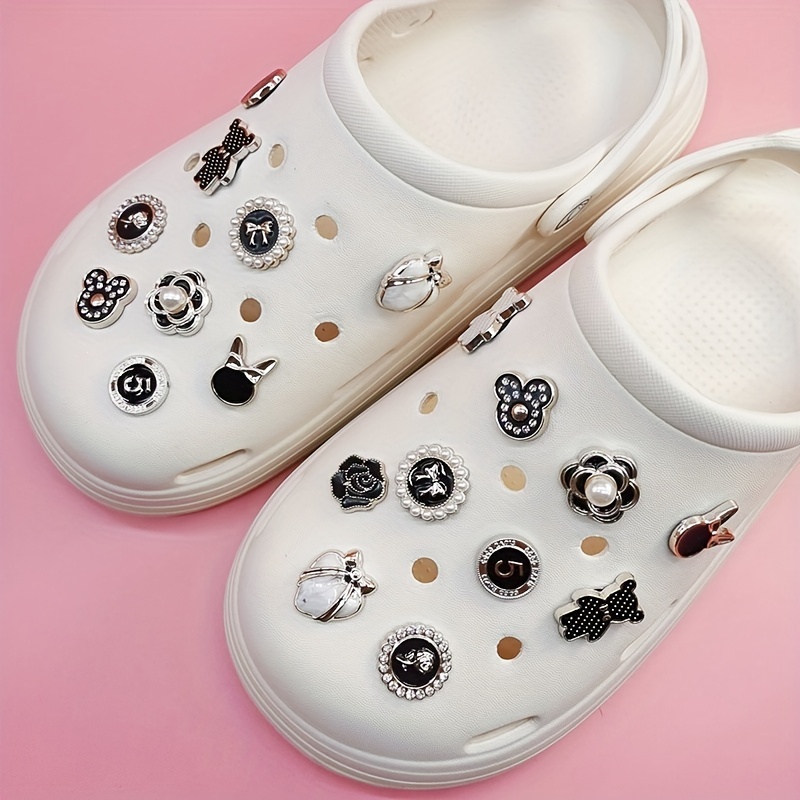 Brand Shoes Designer Croc Charms Bling Rhinestone JIBZ Girl Gift