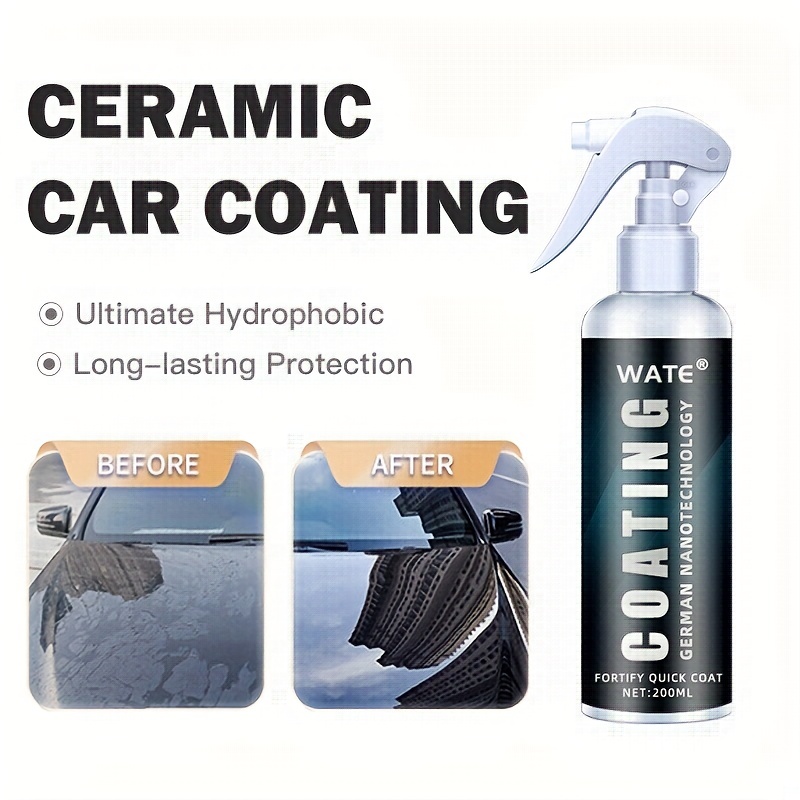 Car Nano Coating Paint Crystal Wax Spray Agent - Temu